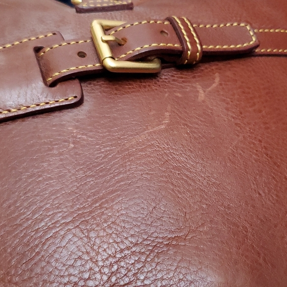 Dooney & Bourke Florentine Domed Buckle Satchel - Picture 6 of 10